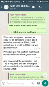Proofs and testimonies In 2019 WAEC May/June Of Our Candidates Results So Far