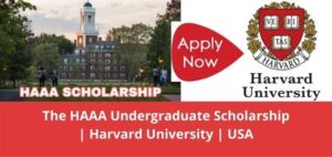 The HAAA Scholarship 2022-2023 Harvard Arab Alumni Association