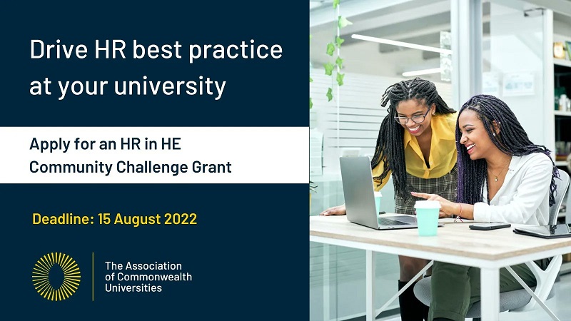 ACU Human Resources in Higher Education (HR in HE) Community Challenge Grants (up to £10,000) 2022