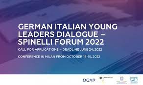 German Italian Young Leaders Dialogue – Spinelli Forum (Funded) 2022