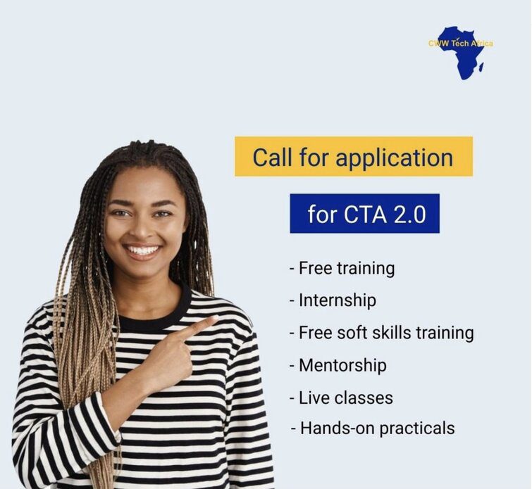 CWW Tech Africa Training and Internship Program for Africans